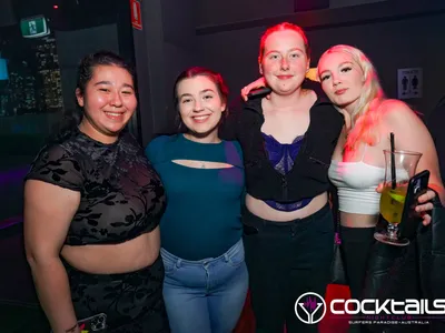 A professional photo of guests enjoying themselves at Cocktails Nightclub from our gallery.