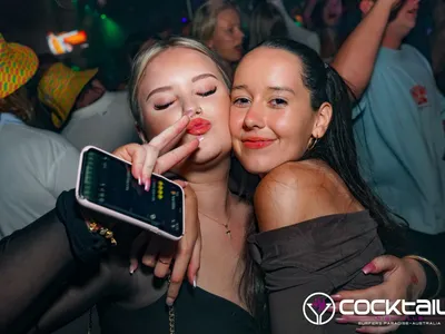 A professional photo of guests enjoying themselves at Cocktails Nightclub from our gallery.