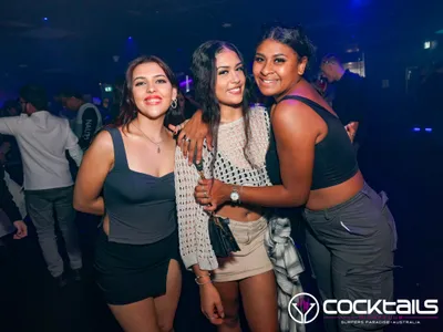 A professional photo of guests enjoying themselves at Cocktails Nightclub from our gallery.