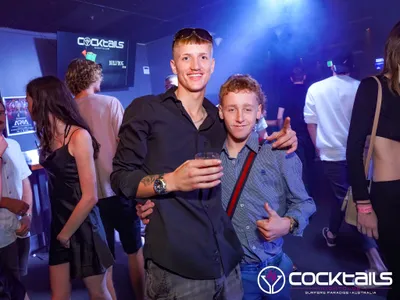 A professional photo of guests enjoying themselves at Cocktails Nightclub from our gallery.