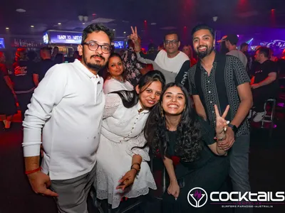 A professional photo of guests enjoying themselves at Cocktails Nightclub from our gallery.