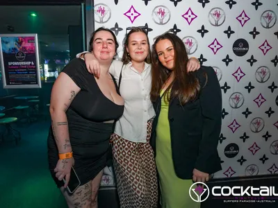 A professional photo of guests enjoying themselves at Cocktails Nightclub from our gallery.