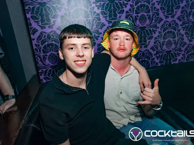 A professional photo of guests enjoying themselves at Cocktails Nightclub from our gallery.