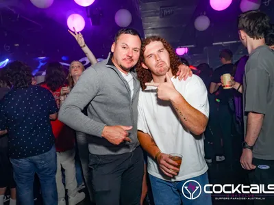 A professional photo of guests enjoying themselves at Cocktails Nightclub from our gallery.