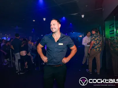 A professional photo of guests enjoying themselves at Cocktails Nightclub from our gallery.