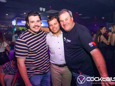 A professional photo of guests enjoying themselves at Cocktails Nightclub from our gallery.