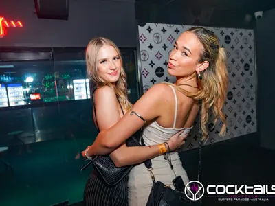 A professional photo of guests enjoying themselves at Cocktails Nightclub from our gallery.