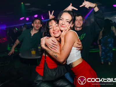 A professional photo of guests enjoying themselves at Cocktails Nightclub from our gallery.