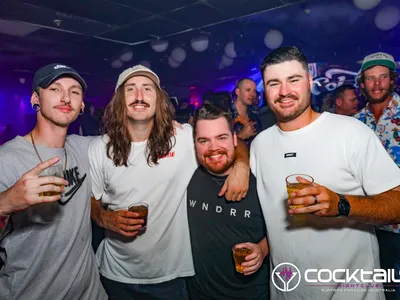 A professional photo of guests enjoying themselves at Cocktails Nightclub from our gallery.