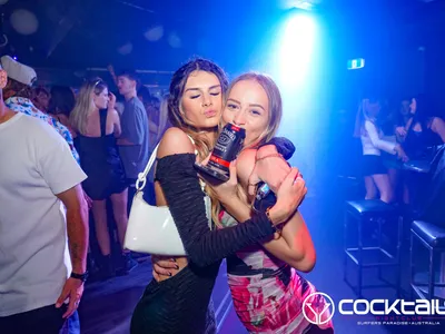 A professional photo of guests enjoying themselves at Cocktails Nightclub from our gallery.