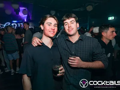 A professional photo of guests enjoying themselves at Cocktails Nightclub from our gallery.