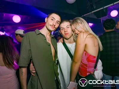 A professional photo of guests enjoying themselves at Cocktails Nightclub from our gallery.