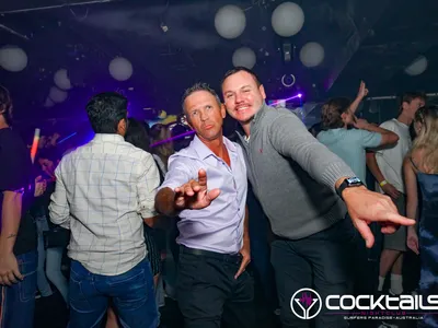 A professional photo of guests enjoying themselves at Cocktails Nightclub from our gallery.