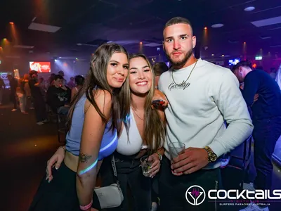 A professional photo of guests enjoying themselves at Cocktails Nightclub from our gallery.