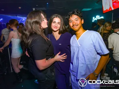 A professional photo of guests enjoying themselves at Cocktails Nightclub from our gallery.