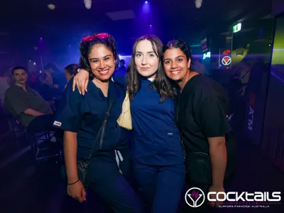 A professional photo of guests enjoying themselves at Cocktails Nightclub from our gallery.