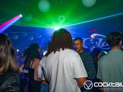 A professional photo of guests enjoying themselves at Cocktails Nightclub from our gallery.