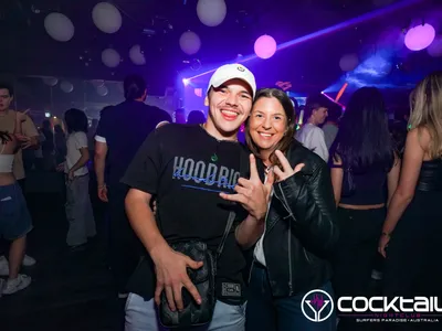 A professional photo of guests enjoying themselves at Cocktails Nightclub from our gallery.