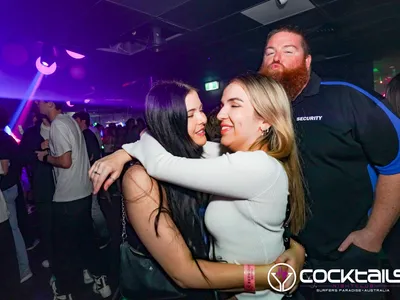 A professional photo of guests enjoying themselves at Cocktails Nightclub from our gallery.