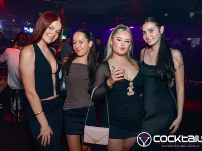 A professional photo of guests enjoying themselves at Cocktails Nightclub from our gallery.