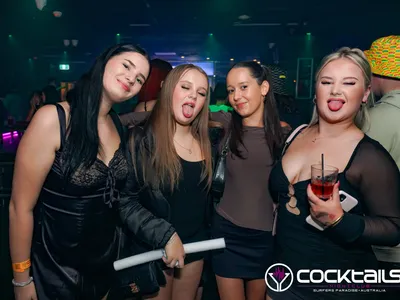 A professional photo of guests enjoying themselves at Cocktails Nightclub from our gallery.