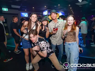 A professional photo of guests enjoying themselves at Cocktails Nightclub from our gallery.