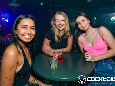 A professional photo of guests enjoying themselves at Cocktails Nightclub from our gallery.