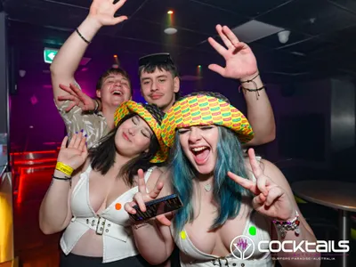 A professional photo of guests enjoying themselves at Cocktails Nightclub from our gallery.