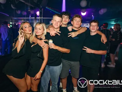 A professional photo of guests enjoying themselves at Cocktails Nightclub from our gallery.