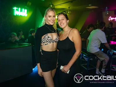 A professional photo of guests enjoying themselves at Cocktails Nightclub from our gallery.