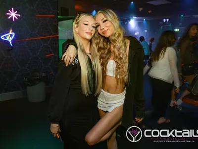 A professional photo of guests enjoying themselves at Cocktails Nightclub from our gallery.