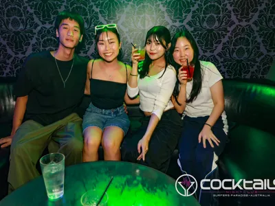 A professional photo of guests enjoying themselves at Cocktails Nightclub from our gallery.