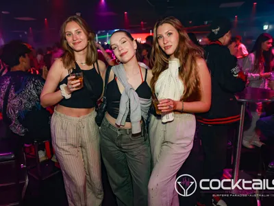 A professional photo of guests enjoying themselves at Cocktails Nightclub from our gallery.