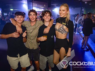 A professional photo of guests enjoying themselves at Cocktails Nightclub from our gallery.