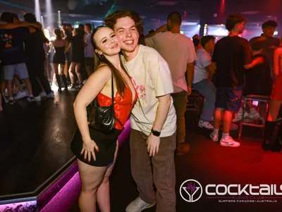 A professional photo of guests enjoying themselves at Cocktails Nightclub from our gallery.