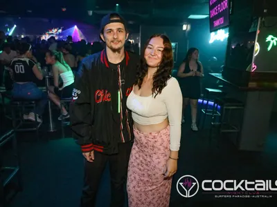 A professional photo of guests enjoying themselves at Cocktails Nightclub from our gallery.