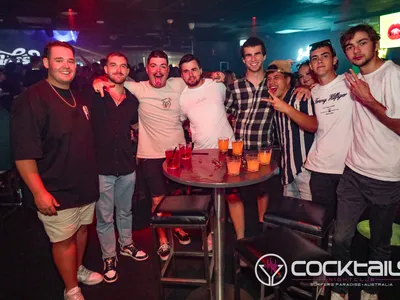 A professional photo of guests enjoying themselves at Cocktails Nightclub from our gallery.