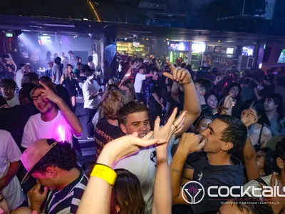 A professional photo of guests enjoying themselves at Cocktails Nightclub from our gallery.