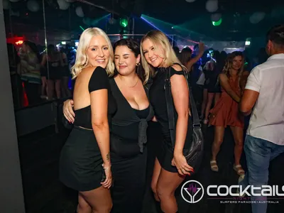 A professional photo of guests enjoying themselves at Cocktails Nightclub from our gallery.