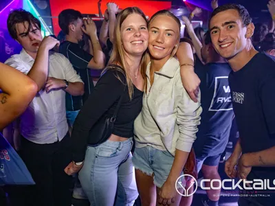 A professional photo of guests enjoying themselves at Cocktails Nightclub from our gallery.