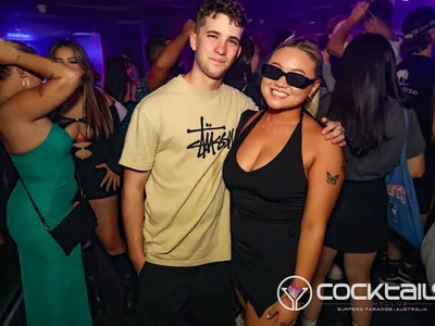 A professional photo of guests enjoying themselves at Cocktails Nightclub from our gallery.