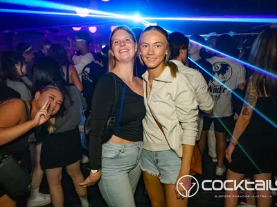 A professional photo of guests enjoying themselves at Cocktails Nightclub from our gallery.