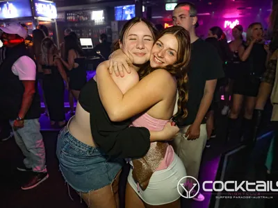 A professional photo of guests enjoying themselves at Cocktails Nightclub from our gallery.