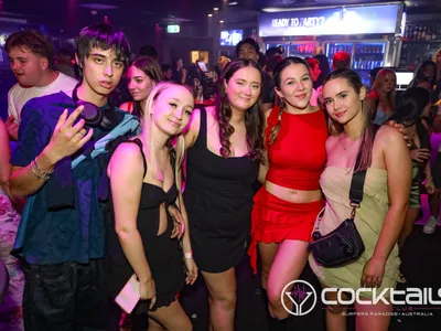 A professional photo of guests enjoying themselves at Cocktails Nightclub from our gallery.