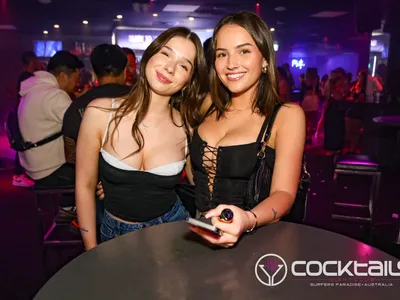 A professional photo of guests enjoying themselves at Cocktails Nightclub from our gallery.