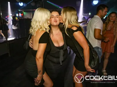 A professional photo of guests enjoying themselves at Cocktails Nightclub from our gallery.