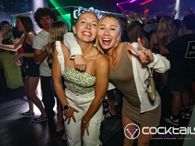 A professional photo of guests enjoying themselves at Cocktails Nightclub from our gallery.