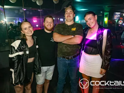 A professional photo of guests enjoying themselves at Cocktails Nightclub from our gallery.