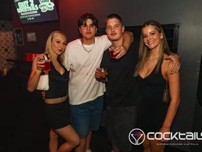 A professional photo of guests enjoying themselves at Cocktails Nightclub from our gallery.