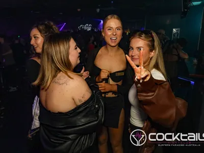 A professional photo of guests enjoying themselves at Cocktails Nightclub from our gallery.